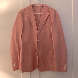 Uniqlo Men Linen Blended Jacket